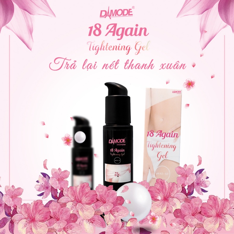 Hot Gel Se Khít Vùng Kín 18 Again (Chính Hãng) làm hồng cải thiện cuộc sống tại nhà