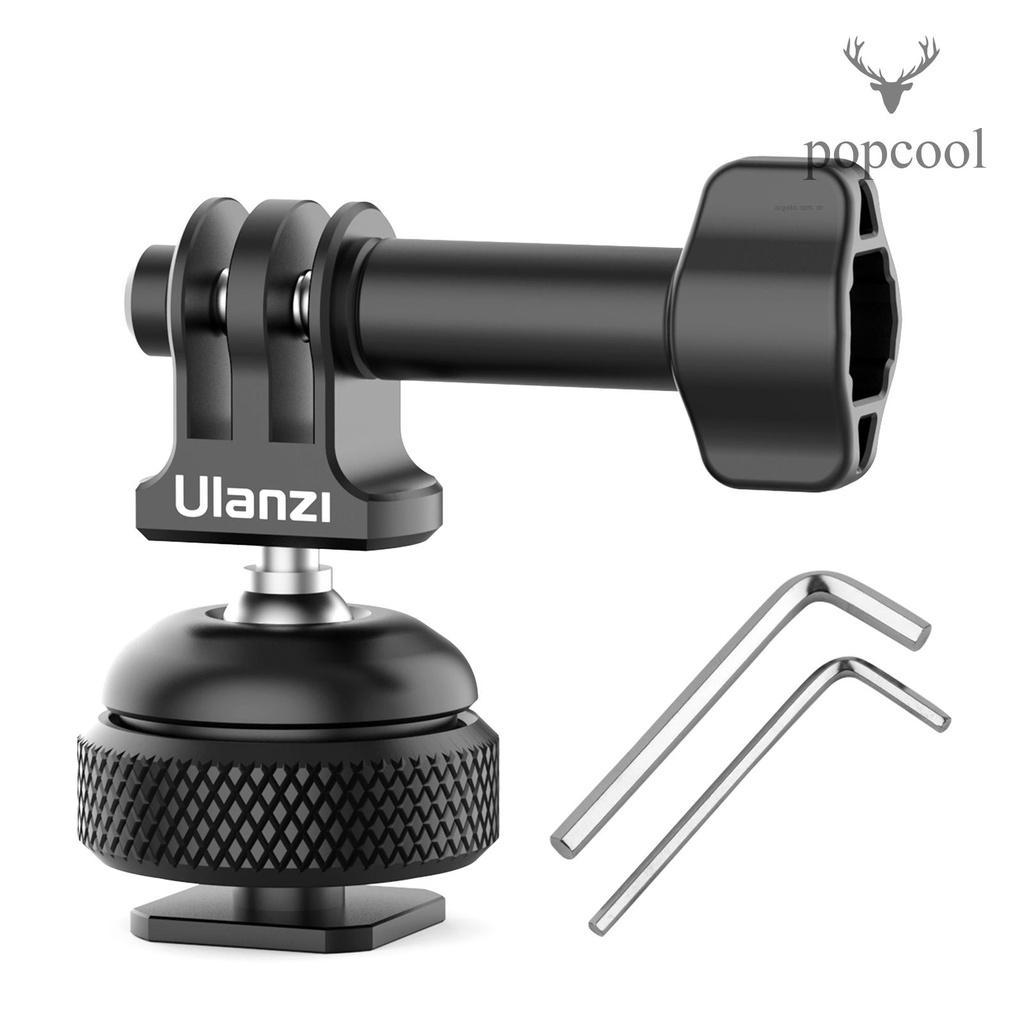 Ngàm Gắn Máy Ảnh Ulanzi GP-6 Bằng Hợp Kim Nhôm Xoay 360 Độ° Đầu Bi Xoay Thay Thế Kèm Ốc Vít 1 / 4 Inch | BigBuy360 - bigbuy360.vn
