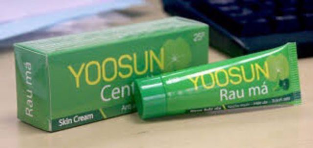 Kem trị rôm sẩy,ngừa mụn Yoosun rau má(25g)