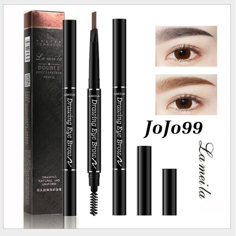 Bộ trang điểm LAMEILA 5 món Phấn mắt 12 ô + Mascara + Chì kẻ mày + Bút dạ kẻ mắt + Son kem