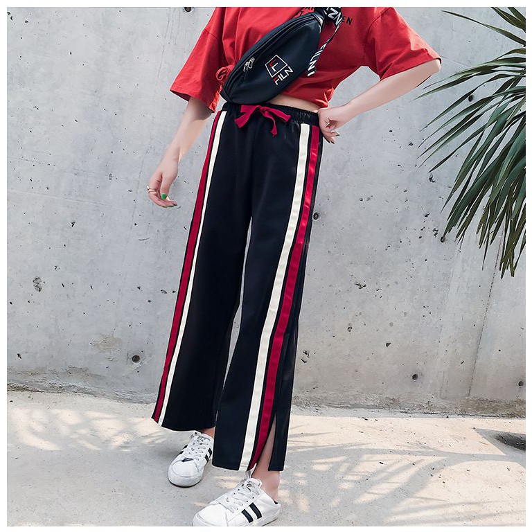 Quần thể thao lưng cao thoải mái giản dị dành cho nữ | BigBuy360 - bigbuy360.vn