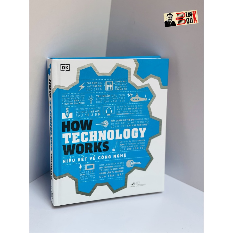 Sách - How Technology Works – Hiểu hết về công nghệ - Sách DK bìa cứng in màu toàn bộ - Nhã Nam