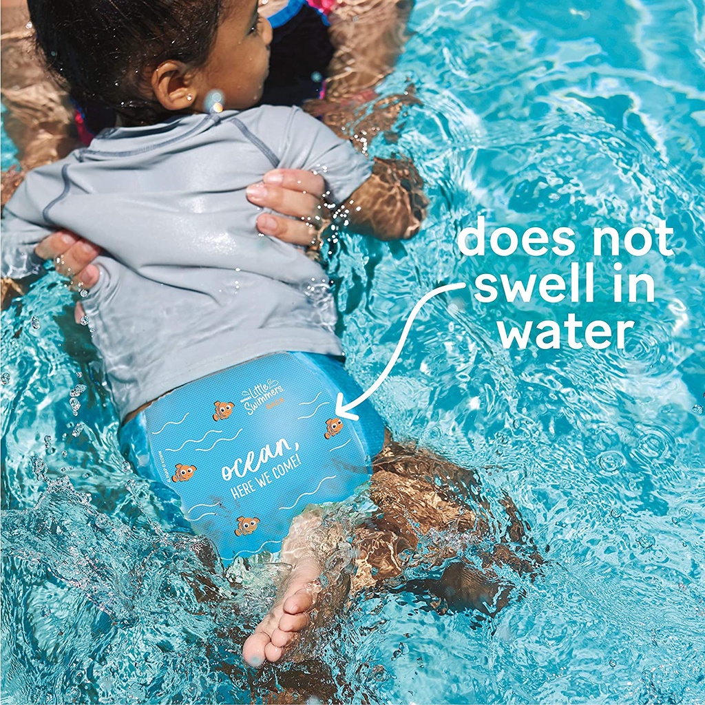 Tã, Bỉm quần bơi đi biển cho bé USA Huggies Little Swimmers Swim Diapers Size S,M, L.