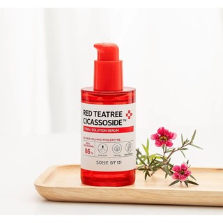 Serum Some By Mi Red Teatree Cicassoside Derma Solution 50ml trà tràm đỏ dành cho da mụn và kích ứng