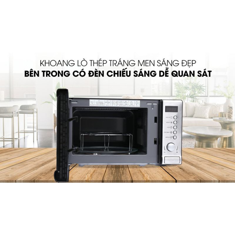 Lò Vi Sóng ELECTROLUX EMS2027GX🍄 FREE SHIP 🍄 BẢO HÀNH 12 THÁNG - CHÍNH HÃNG