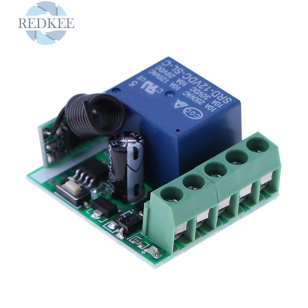 Điều Khiển Từ Xa Không Dây Redkee 433mhz Dc 12v 1 Kênh