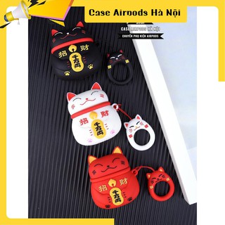 Case Airpods - Ốp Airpods 1/2/3 ( Pro ) - Mèo Thần Tài