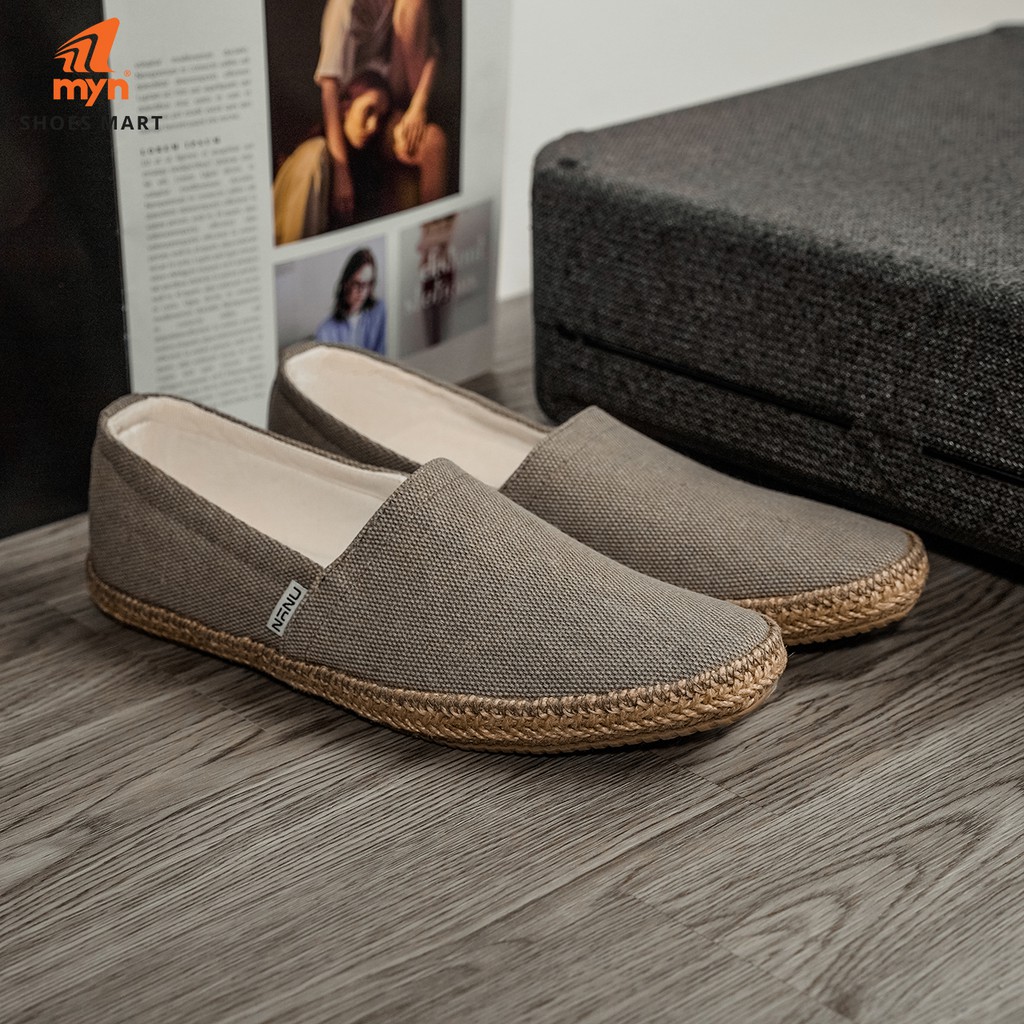 Giày Lười Nam Nanu 08SL Đế cói Basic | BigBuy360 - bigbuy360.vn