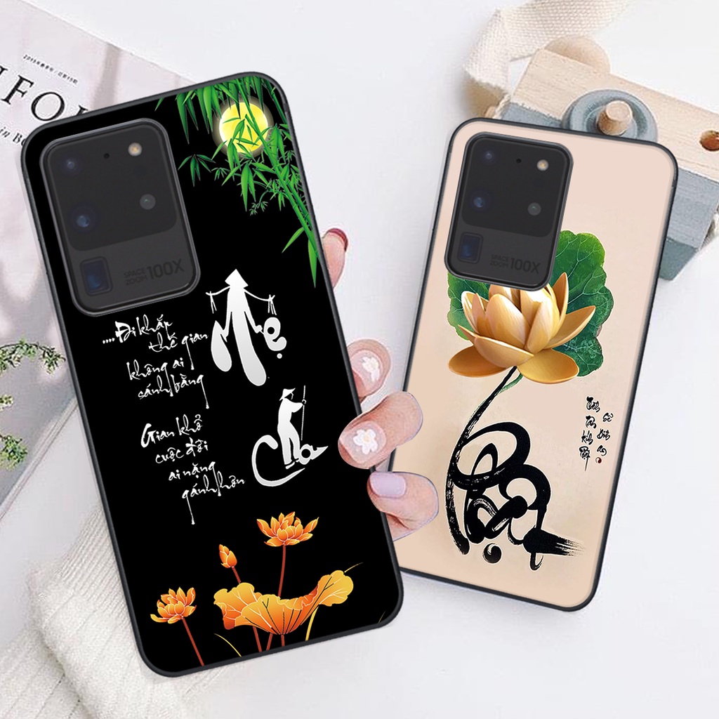 Ốp lưng Samsung Galaxy S20 ULTRA in hình chữ tài chữ lộc, Cha Mẹ, bình an SIÊU ĐẸP