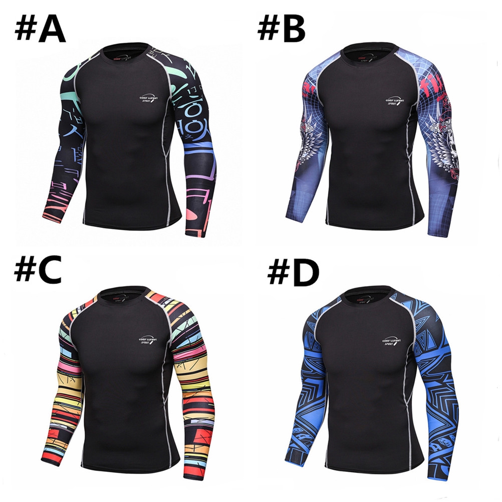 Áo thun tay dài tập thể thao cho nam