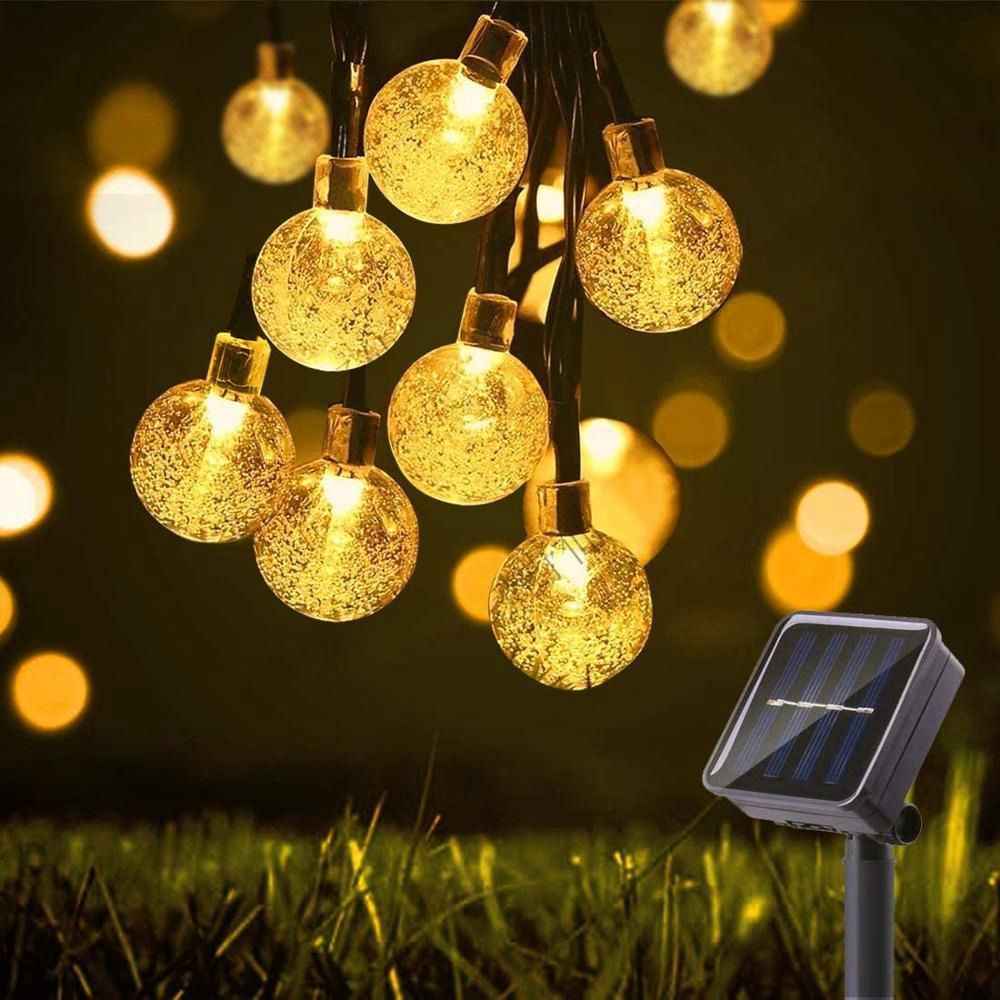 Dây đèn LED chống nước IP65 8 chế độ sử dụng năng lượng mặt trời ELEGANT81