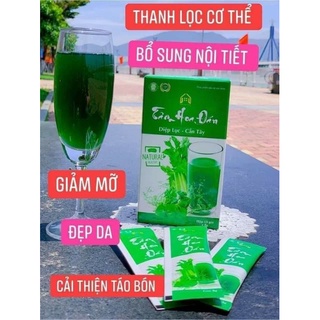 Tâm hoa đán - nước diệp lục cần tây rau má...thức uống đẹp da