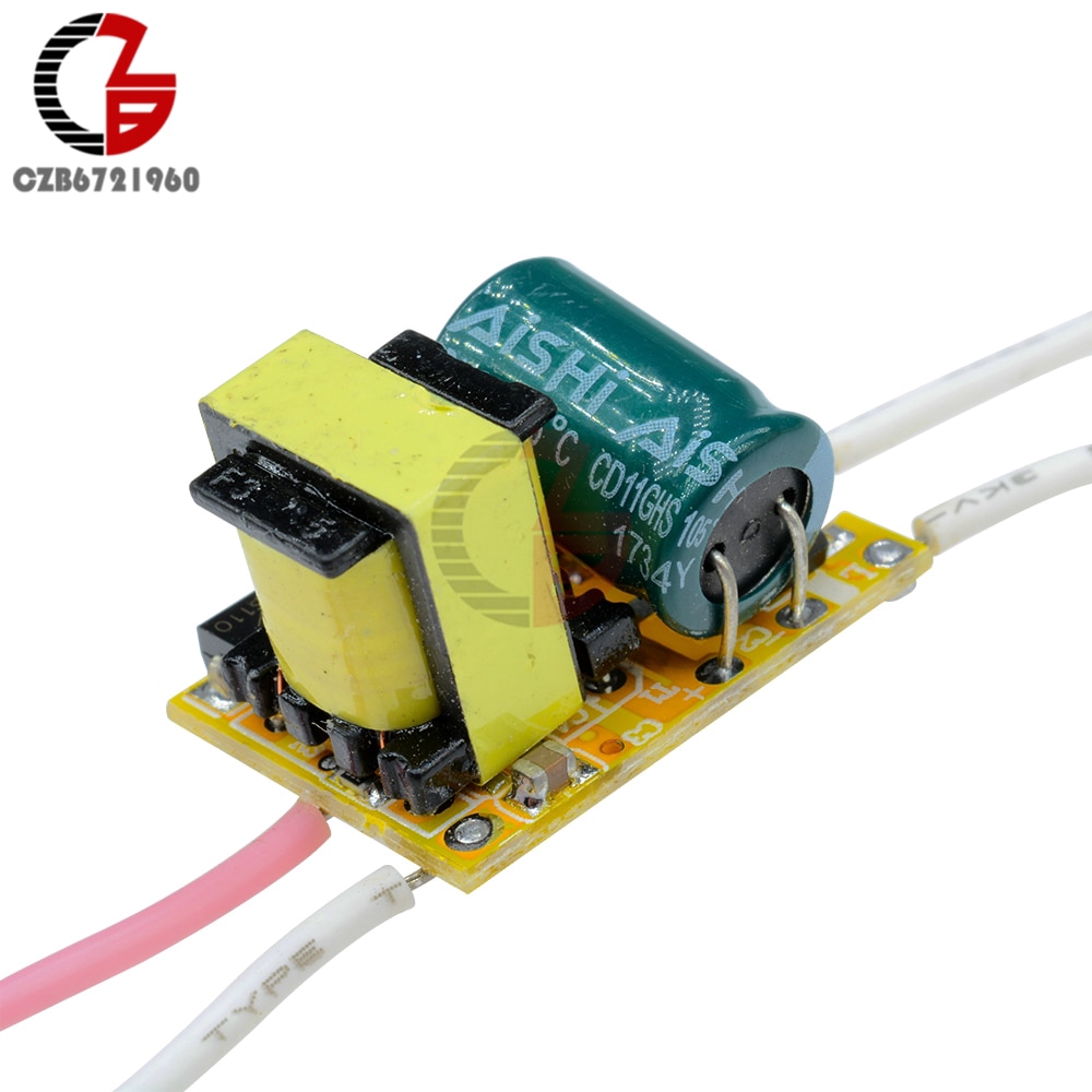 Mô đun chuyển đổi nguồn điện điều khiển cho đèn led trần AC 110V 220V 3W