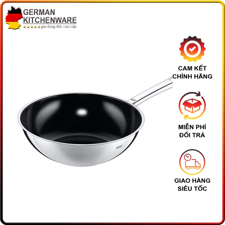 🇩🇪 Chảo sâu lòng SILIT WUHAN 28cm Chảo chống dính đáy từ Hàng Đức Chính hãng 🇩🇪