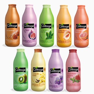 [CHÍNH HÃNG PHÁP] Sữa Tắm Hương Hoa - Mịn Da  COTTAGE 750ml Siêu Thơm