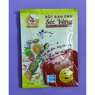 Bột rau câu Sóc Vàng 12g