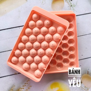 Khay làm thạch, làm đá viên tròn nhỏ 1.2cm (33 viên) DC109A