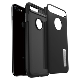 Ốp lưng iphone 7/8 plus Spigen Slim Armor Black USA