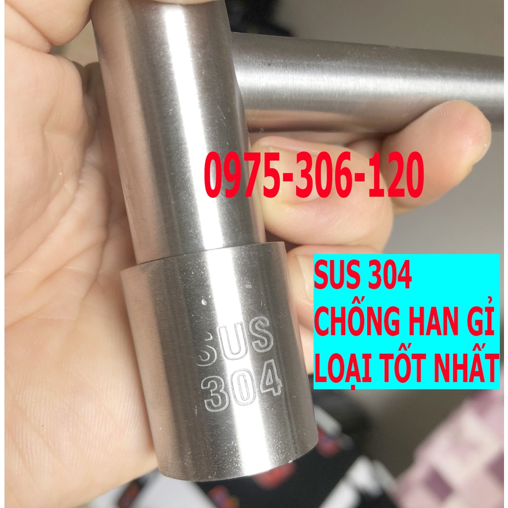 [TRỤC TIỆN ĐẶC] Máng Khăn Treo Tường Nhà Tắm 100% INOX 304 MK1 MÁNG KHĂN ĐƠN TRỤC TIỆN, nặng, chắc chắn, inox chống han