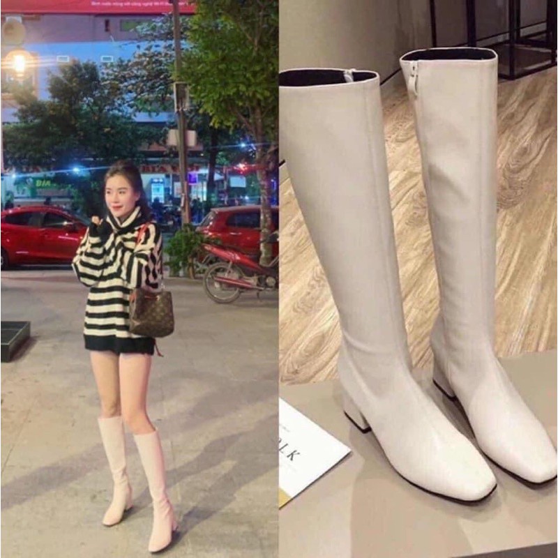 Boot da mềm 3màu hottrend