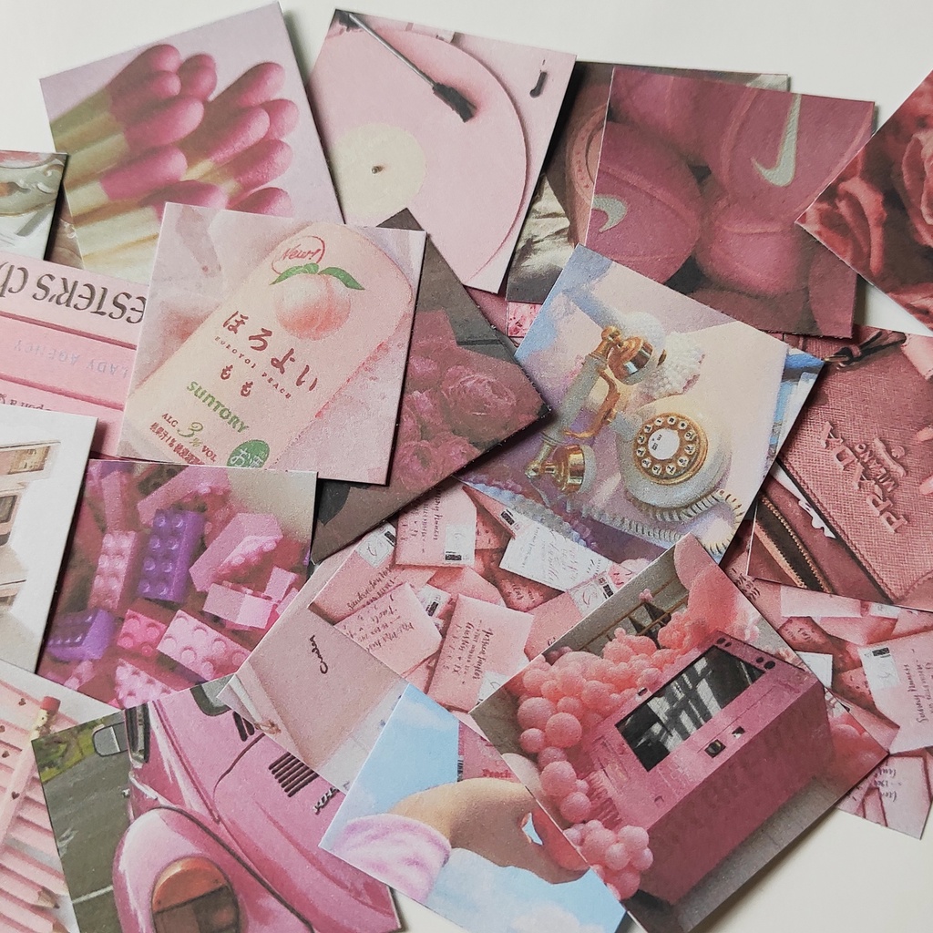 Set 24 Sticker Vintage Newpaper Trang Trí Bullet Journal | Aimee