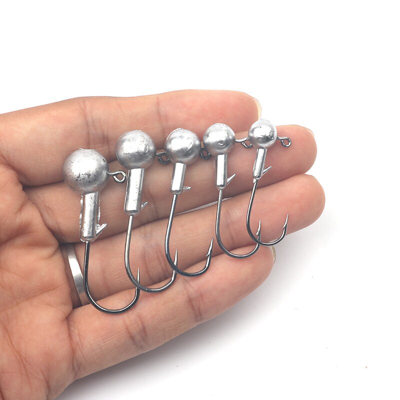 Túi 50 Lưỡi Câu 3.5g 5g 7g 10g 14g Bằng Nhựa Mềm