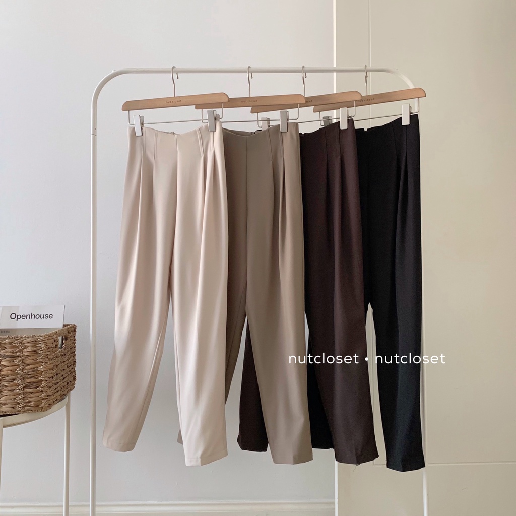 Quần baggy cạp V kéo khóa sau (906) _ Q0099