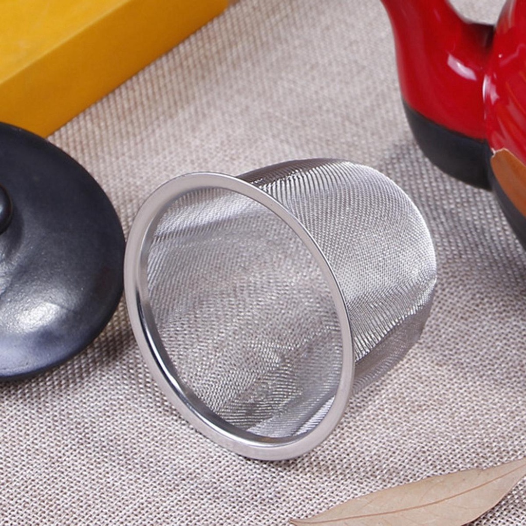 Dụng Cụ Lọc Trà Bằng Thép Không Gỉ Đường Kính 5-9.5CM