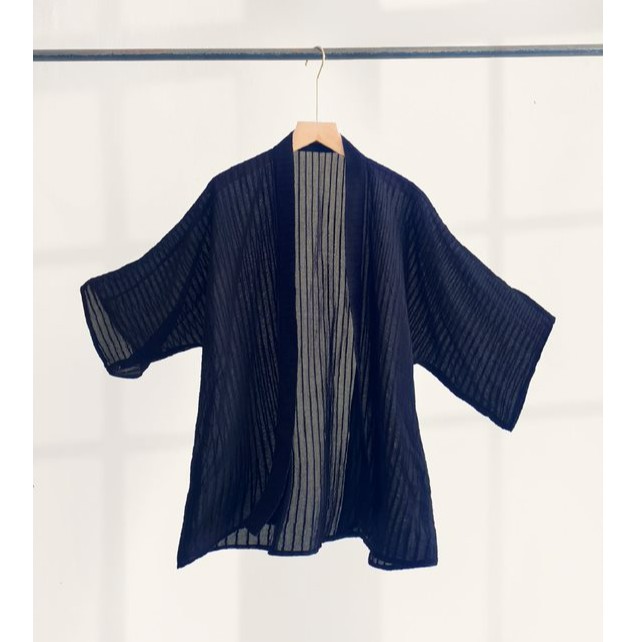 OLV - Áo khoác Loose Coat in Navy