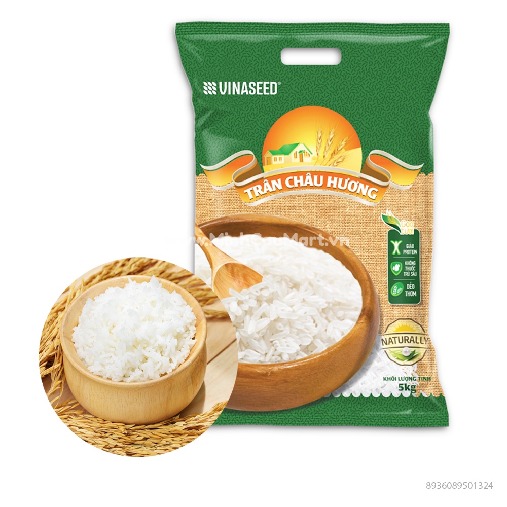 Gạo Trân Châu Hương Vinaseed túi 5kg