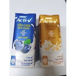 Thùng 24 hộp Nestlé Acti-V Sữa Chua Sánh Quyện 180ml (tặng kèm 3 hộp khi mua 1 thùng)