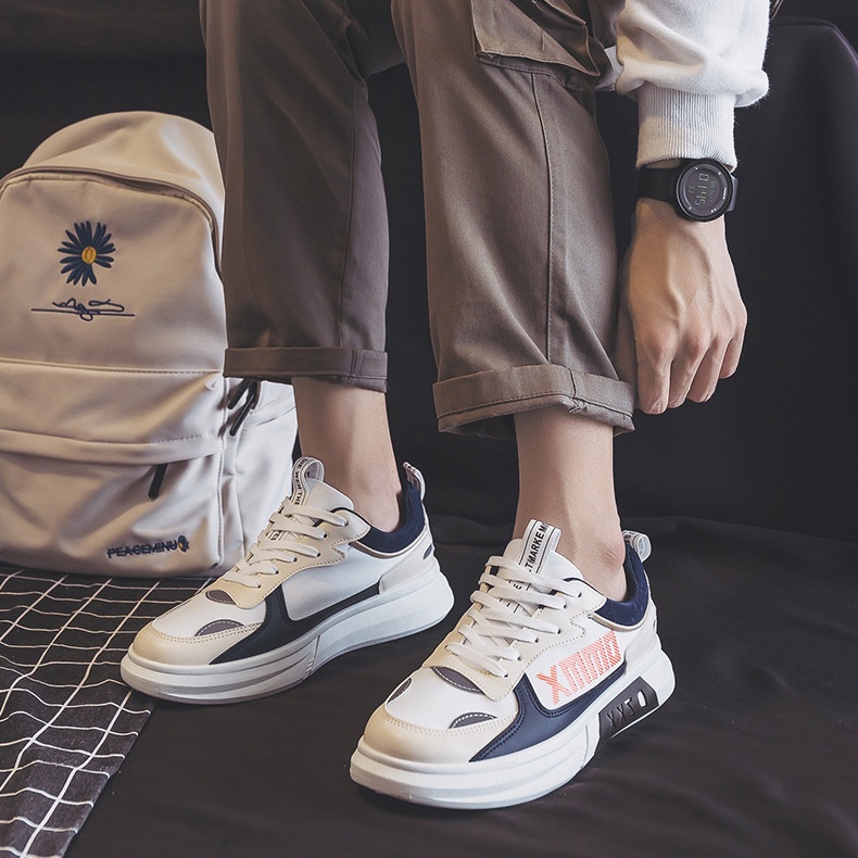 Giày Sneaker Thể Thao Nam G39 Cao Cấp Phong Cách Thời Trang Hàn Quốc Đẹp Thời Trang Giá Rẻ