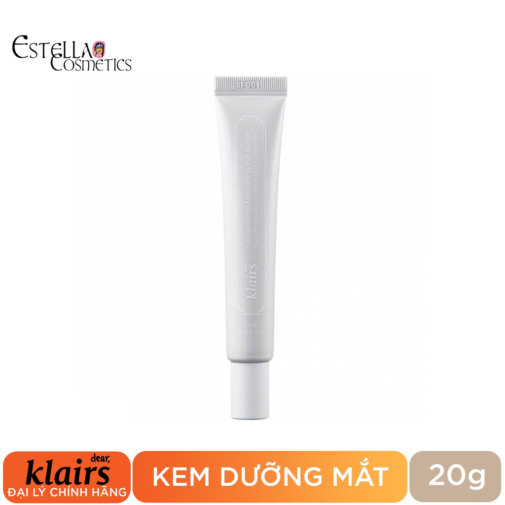Kem Dưỡng Mắt Klairs Fundamental Nourishing Eye Butter 20g