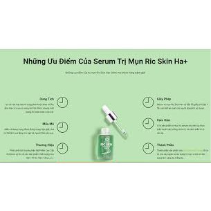 COMBO SERUM VÀ SỮA RỬA MẶT RIC SKIN LOẠI BỎ, NÁM, TÀN NHAN, MỤN DƯỠNG TRẮNG DA.AN TOÀN | BigBuy360 - bigbuy360.vn