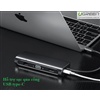Thiết bị mở rộng USB type-C to HDMI/VGA/ Hub USB 3.0/ SD/TF/Lan Gigabit chính hãng Ugreen 40873
