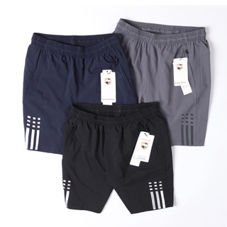 Quần Short Thể Thao Nam Mặc Nhà Bigsport Chất Vải Poly Mềm Mại Co Giãn 4 Chiều Thoáng Mát BS33