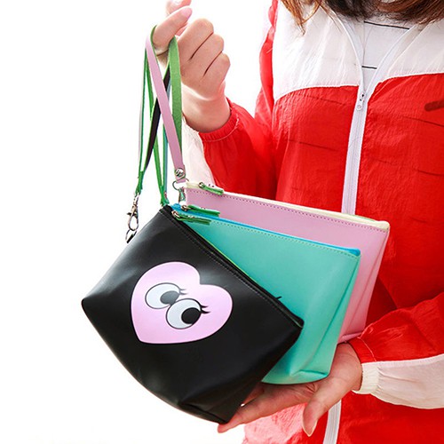 Túi đựng đồ trang điểm in hình dễ thương | BigBuy360 - bigbuy360.vn