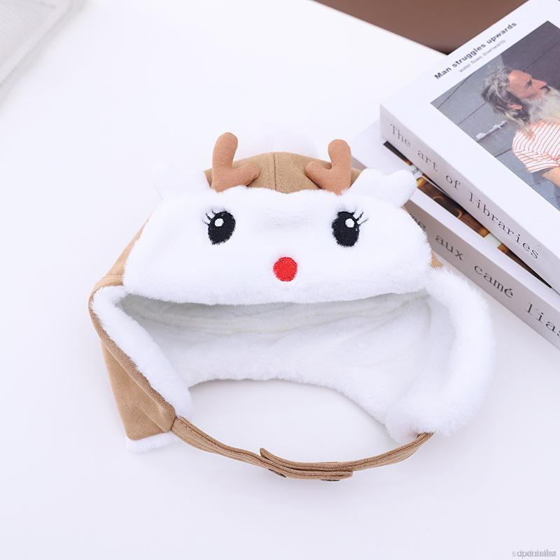 Mũ giữ ấm tai hình tuần lộc đáng yêu dành cho bé