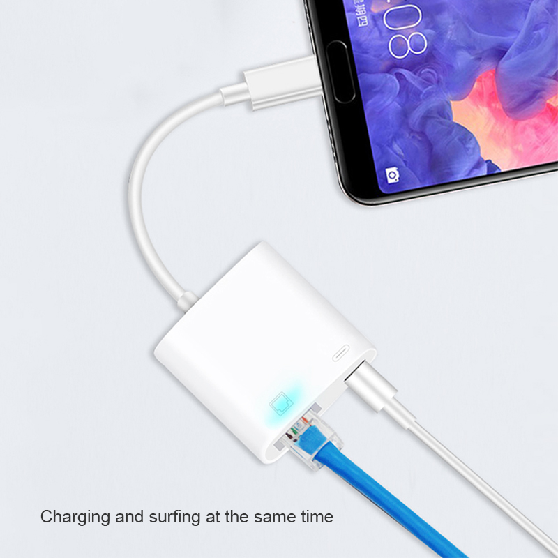 Cáp Chuyển Đổi Cổng Lightning Sang Cổng Mạng Lan Rj45 Cho Iphone 12 Apple 11pro Max Ipad Air4 | BigBuy360 - bigbuy360.vn