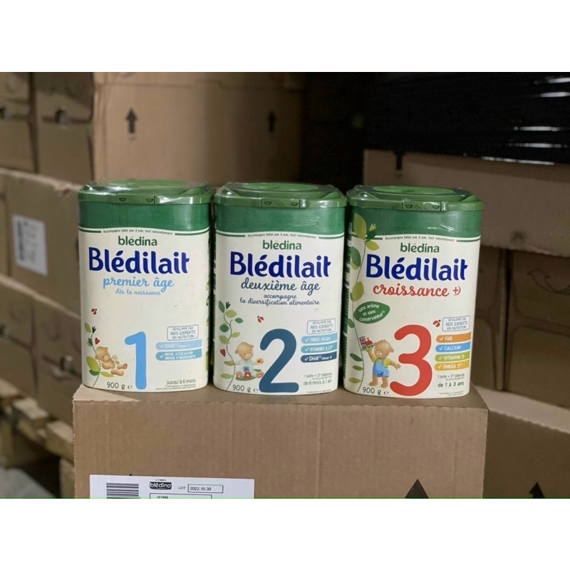 Sữa bột Bledine số 1.2.3 (900g) -date t5/2023