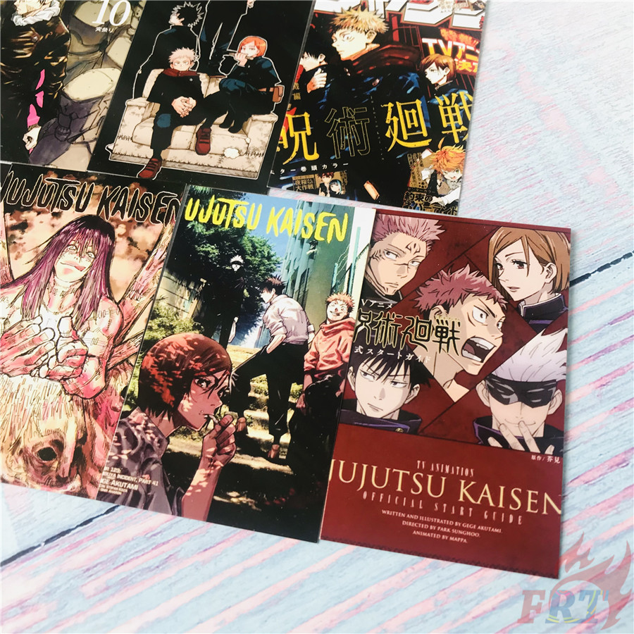 ❤ Bộ Thẻ Hình Jujutsu Kaisen Q-2 Lomo ❤ Bộ 30 Ảnh + Thẻ Hình Nhóm Nhạc Itadori Yuji / Fushiguro Megumi