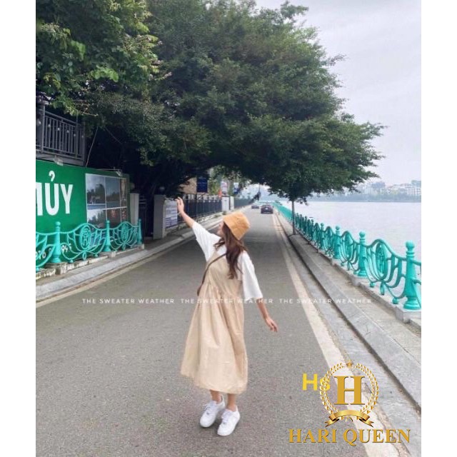 Váy kaki babydoll HSU0720