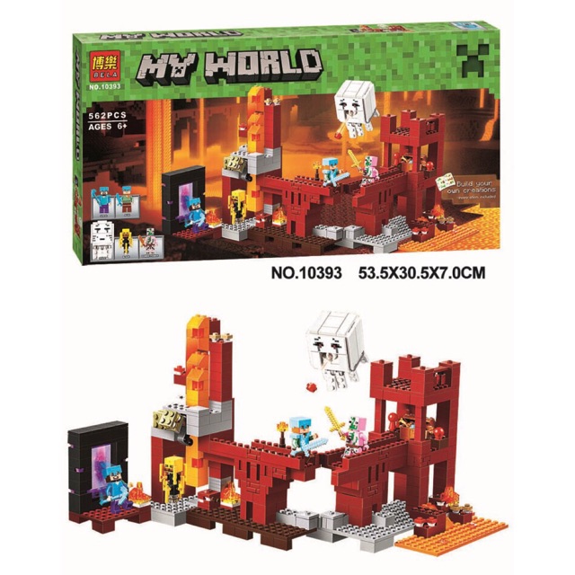 Lego my world minecraft bela 10393/ lele 79147