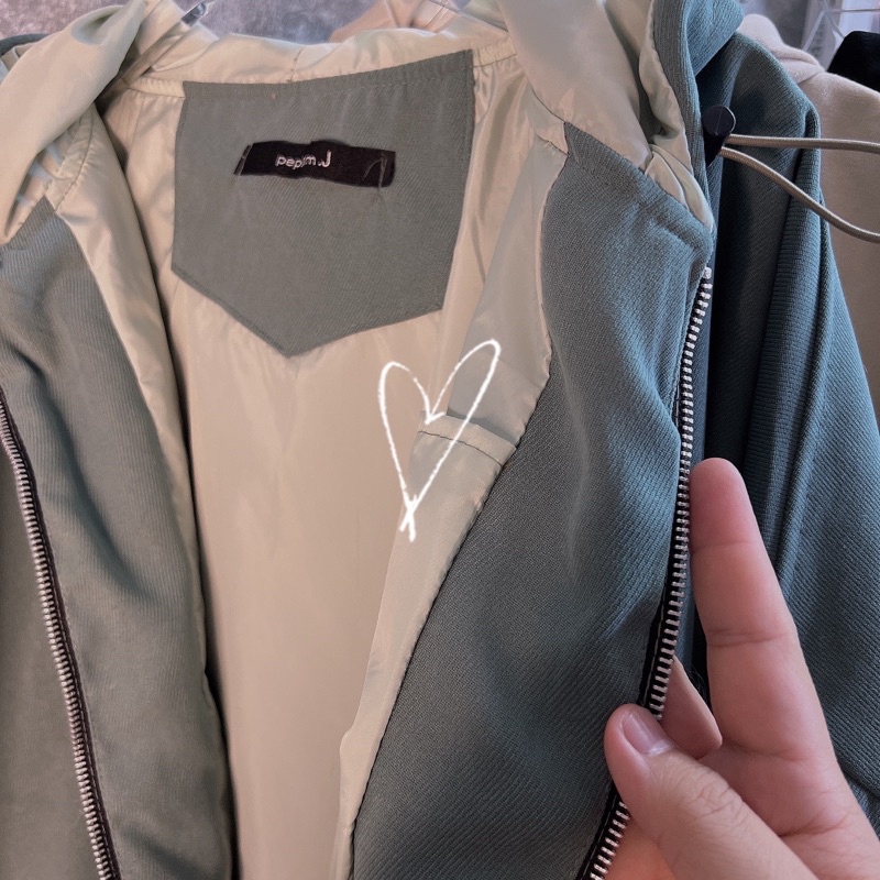 Áo Khoác Nữ Trơn 2 Lớp Dáng Ngắn Vừa Vặn_Tay Cánh Dơi Phồng Unisex_Chất Bố Nhung Mịn Nhập Lớp Lót Vải Dù Xịn Mát_AKDL07