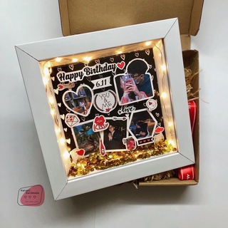 Khung ảnh 3D - Khung ảnh nổi size 21x21 cm. Thiết kế theo yêu cầu