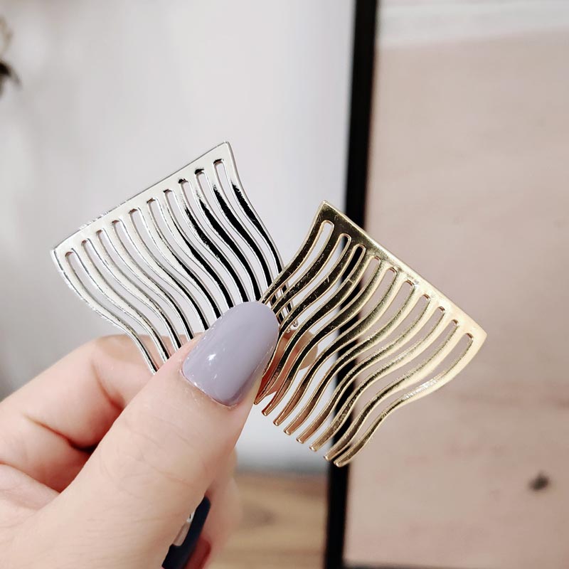 Kẹp tóc kim loại thời trang nữ dễ thương