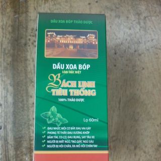 Dầu xoa bóp thảo dược bách linh tiêu thống loại đặc biệt