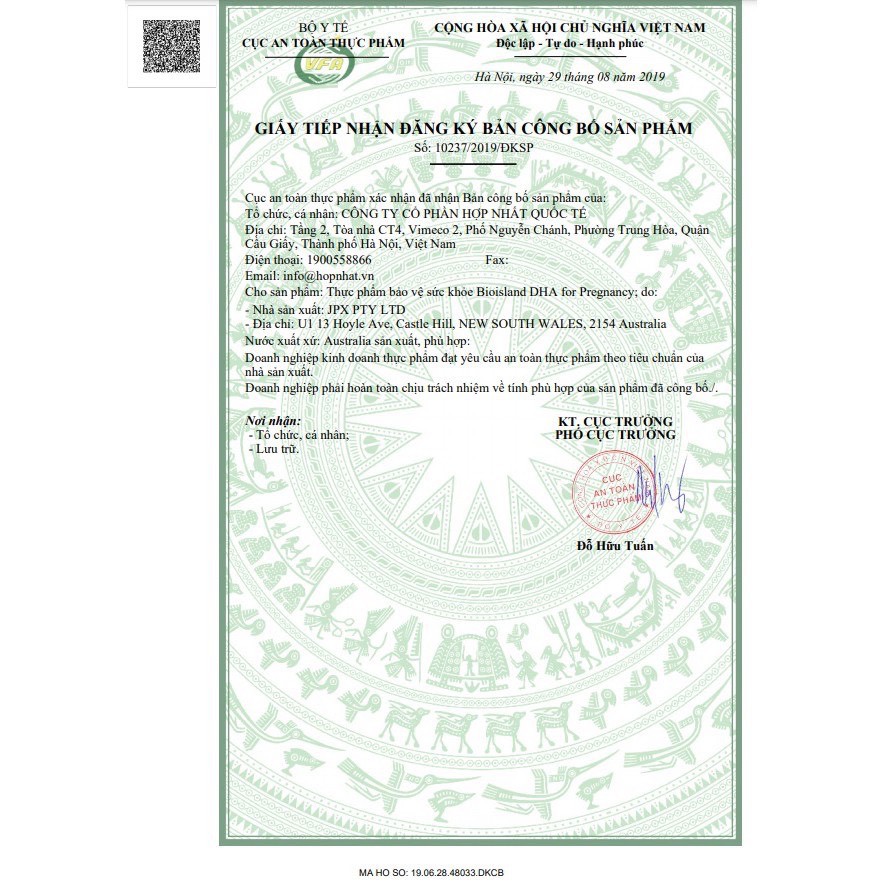 Bio Island DHA Cho Bà Bầu - Hỗ trợ phát triển trí não cho trẻ, giảm nguy cơ sảy thai và sinh non, 60 Viên