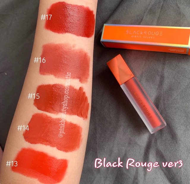 Son Black Rouge đủ màu | Thế Giới Skin Care