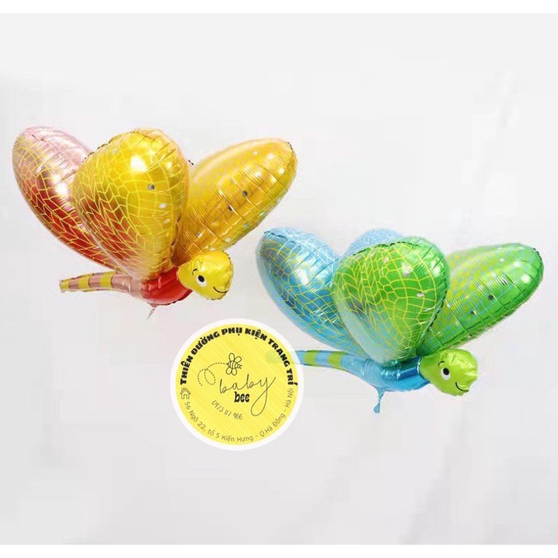 Bóng trang trí hình con ong, bướm, chuồn chuồn 4D size đại